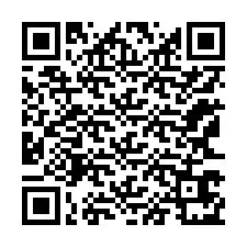 QR-koodi puhelinnumerolle +12163671075