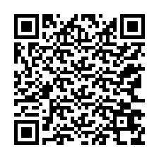 QR код за телефонен номер +12163678328