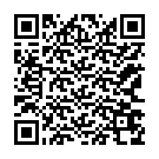 QR Code สำหรับหมายเลขโทรศัพท์ +12163678331