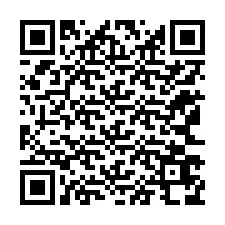 QR Code สำหรับหมายเลขโทรศัพท์ +12163678332