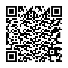 QR код за телефонен номер +12163678860