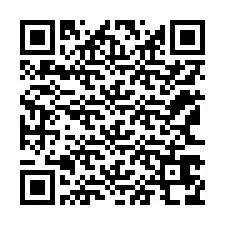 Código QR para número de teléfono +12163678861