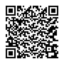 Código QR para número de teléfono +12163692033