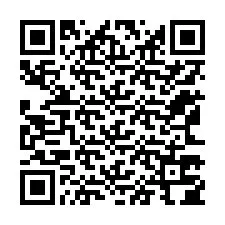 Kode QR untuk nomor Telepon +12163704843