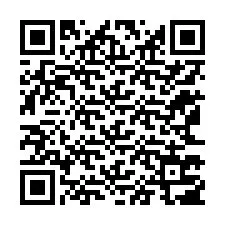 Código QR para número de teléfono +12163707492