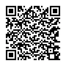 QR Code สำหรับหมายเลขโทรศัพท์ +12163740292