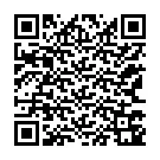 QR код за телефонен номер +12163741034