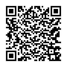 Kode QR untuk nomor Telepon +12163741435