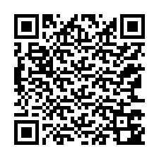 Codice QR per il numero di telefono +12163742088