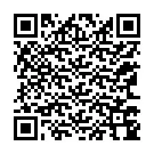 Kode QR untuk nomor Telepon +12163744118