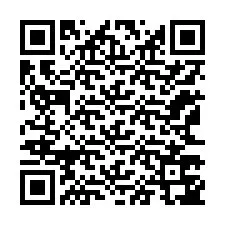 Código QR para número de telefone +12163747995