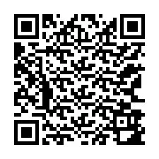 Kod QR dla numeru telefonu +12163982334