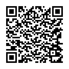 Código QR para número de teléfono +12164011382