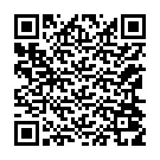 Código QR para número de teléfono +12164019359