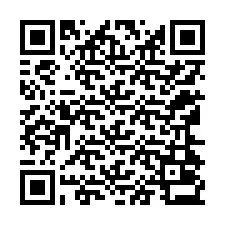 Codice QR per il numero di telefono +12164033058