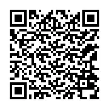 Kode QR untuk nomor Telepon +12164038851