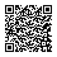 Código QR para número de teléfono +12164169043