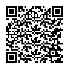 QR код за телефонен номер +12164207456