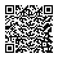 Código QR para número de telefone +12164267271