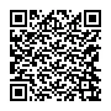 QR код за телефонен номер +12164267272