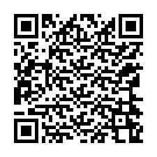 QR код за телефонен номер +12164268008