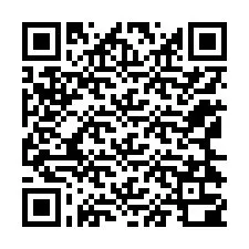 QR-код для номера телефона +12164300123