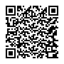 QR-kood telefoninumbri jaoks +12164300127