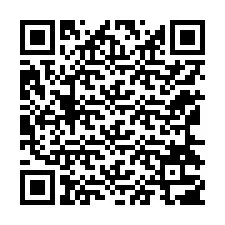 QR-koodi puhelinnumerolle +12164307716