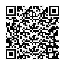 QR-koodi puhelinnumerolle +12164362492