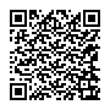 QR код за телефонен номер +12164363182