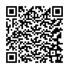 QR код за телефонен номер +12164366130