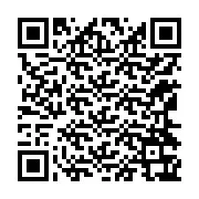 Código QR para número de teléfono +12164367652