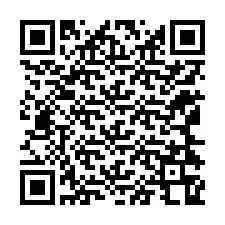 Kod QR dla numeru telefonu +12164368122