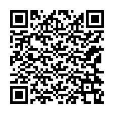 Kod QR dla numeru telefonu +12164368425