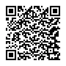 QR-koodi puhelinnumerolle +12164371135