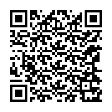 QR Code สำหรับหมายเลขโทรศัพท์ +12164371142