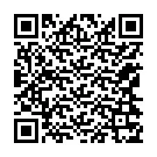 Código QR para número de teléfono +12164375073