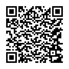 Codice QR per il numero di telefono +12164383573