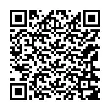 Kode QR untuk nomor Telepon +12164387155