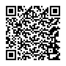 Código QR para número de teléfono +12164412555