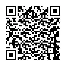 Código QR para número de telefone +12164446252