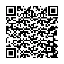 Código QR para número de telefone +12164447008