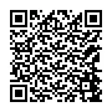 Código QR para número de teléfono +12164447591