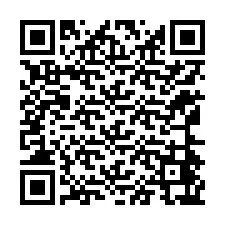 QR-koodi puhelinnumerolle +12164467002