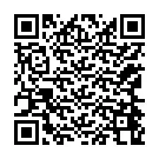 QR Code สำหรับหมายเลขโทรศัพท์ +12164468129