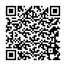 QR-code voor telefoonnummer +12164474052