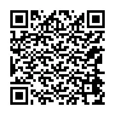 QR-код для номера телефона +12164474883