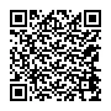 QR код за телефонен номер +12164474893