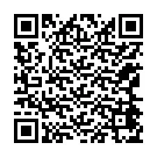 Codice QR per il numero di telefono +12164475823