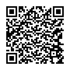 QR-Code für Telefonnummer +12164554332